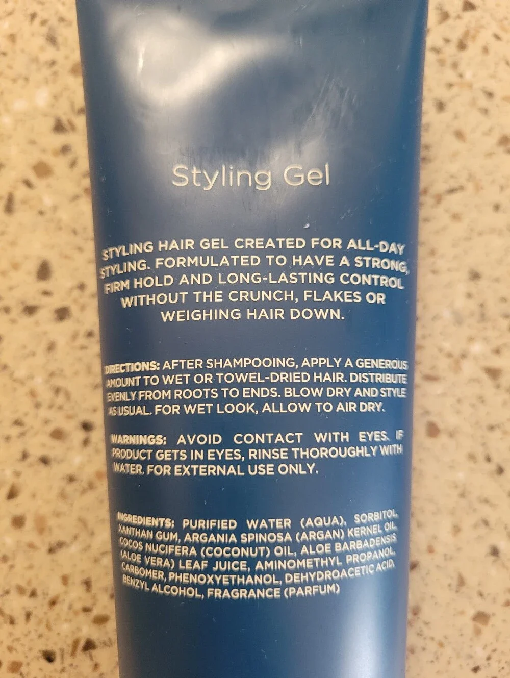 (2) Blackstone Mens Grooming Strong Hold Styling Gel Sea + Surf 8 oz Each
